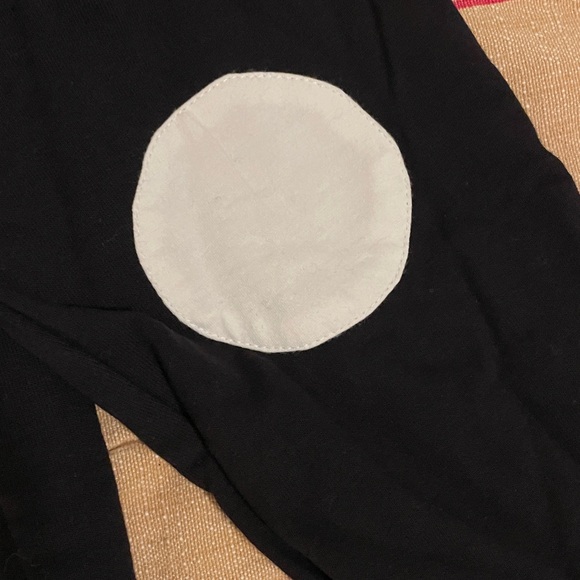 Correll Correll black sweatshirt with geometric shapes, made in USA, size small - Picture 4 of 6